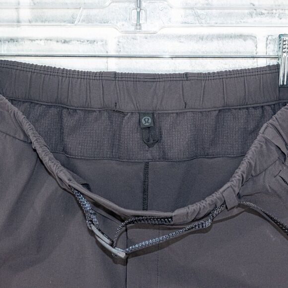 Lululemon LAB Women's Sarala Pants in Gray adjustible fit Belt size 8 - Picture 2 of 12